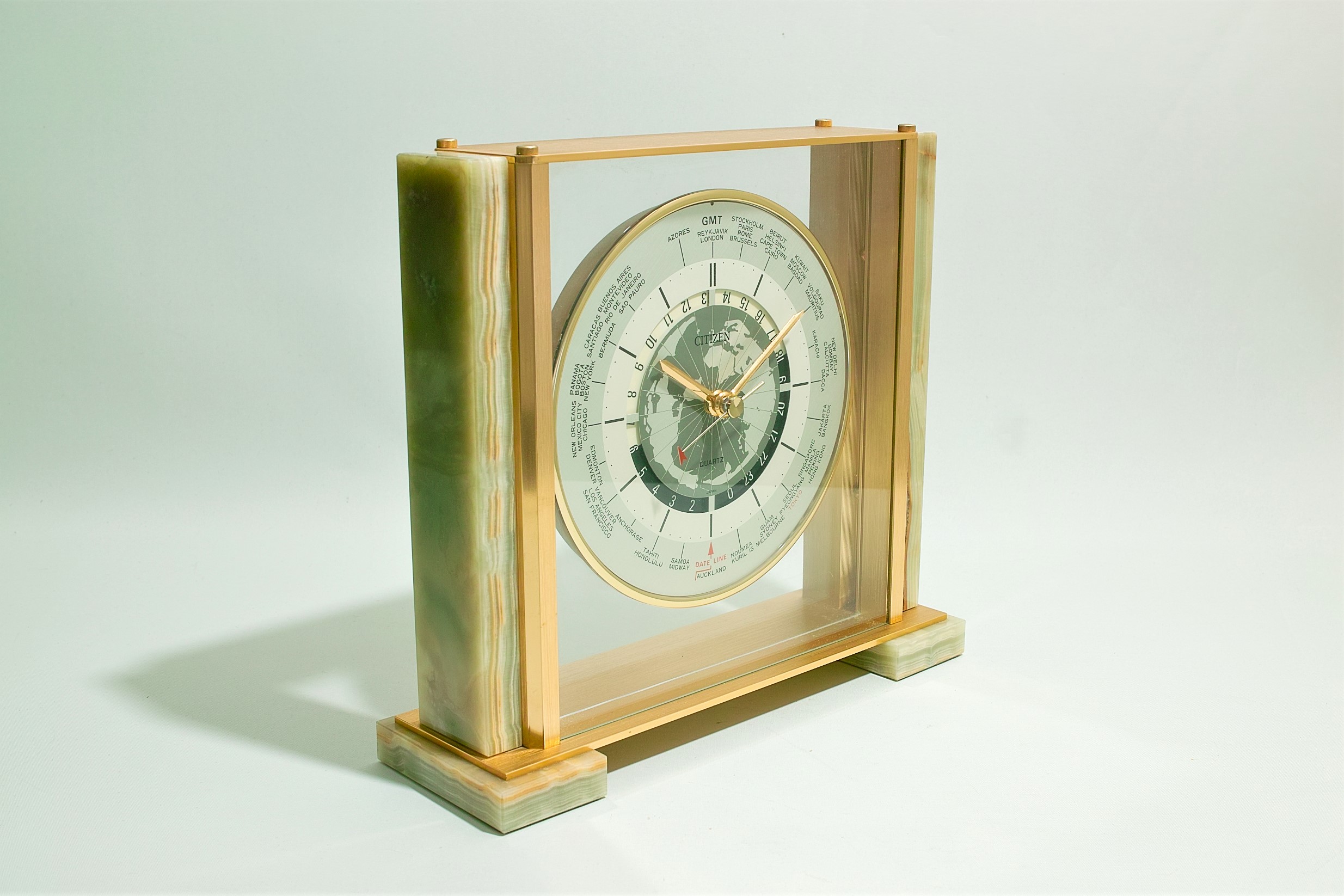 4年保証』 GLAZED m.yam m.yam CLOCK さんの一点もの焼き物の時計