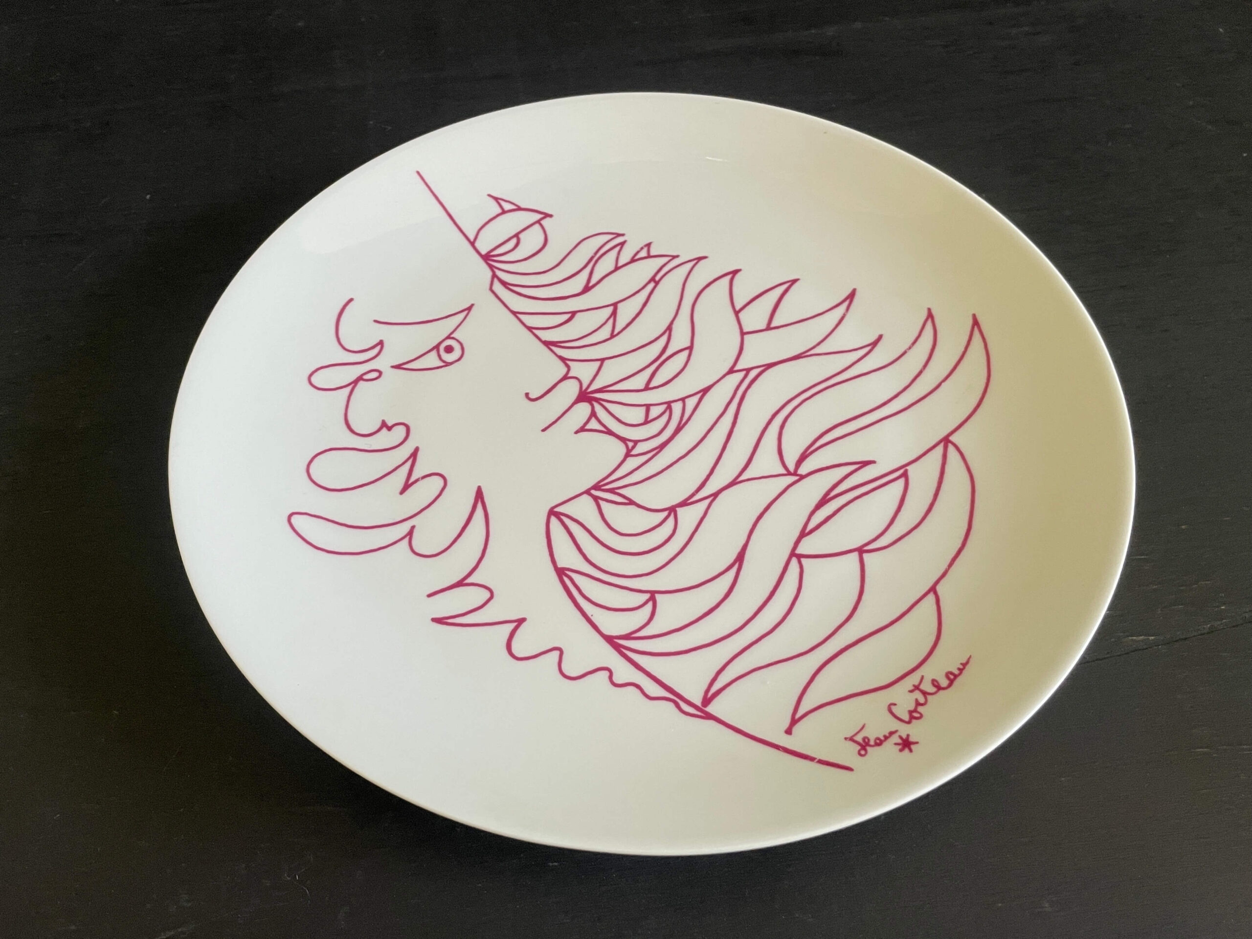 白皿未使用❣️ヴィンテージ　MOLIN  フランス　モラン社　リモージュ 皿　2枚