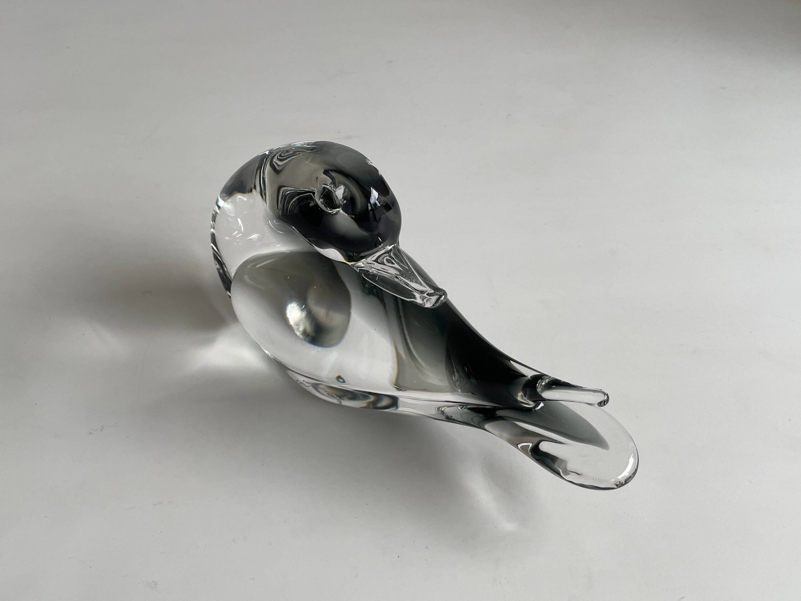 北欧モダン SEGUSO MURANO ガラス製 鳥 バード オブジェ-