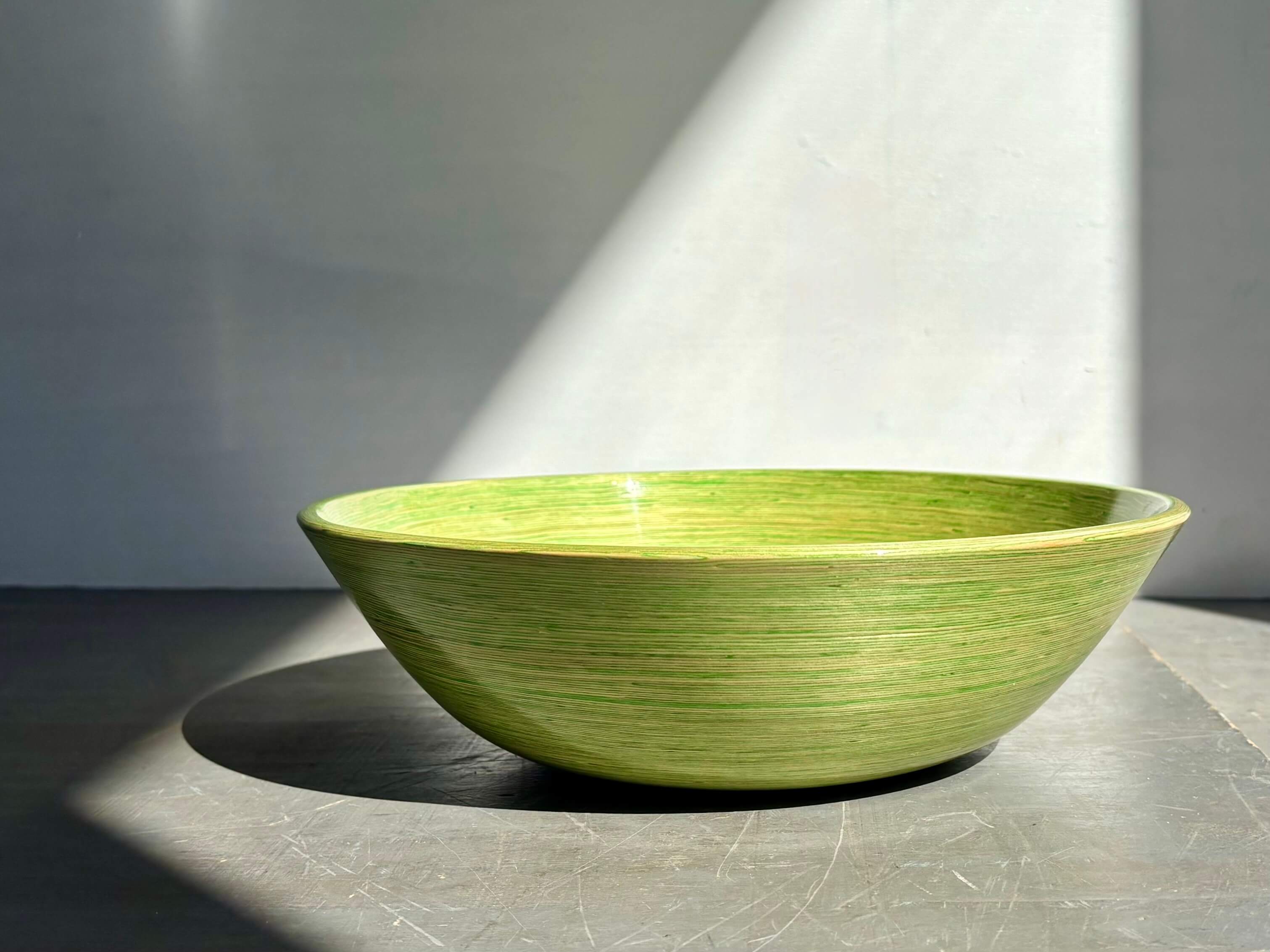 No.12545「日本の工芸品 ボウル:千巻/せんまき」直径25.5cm - 画像 (2)