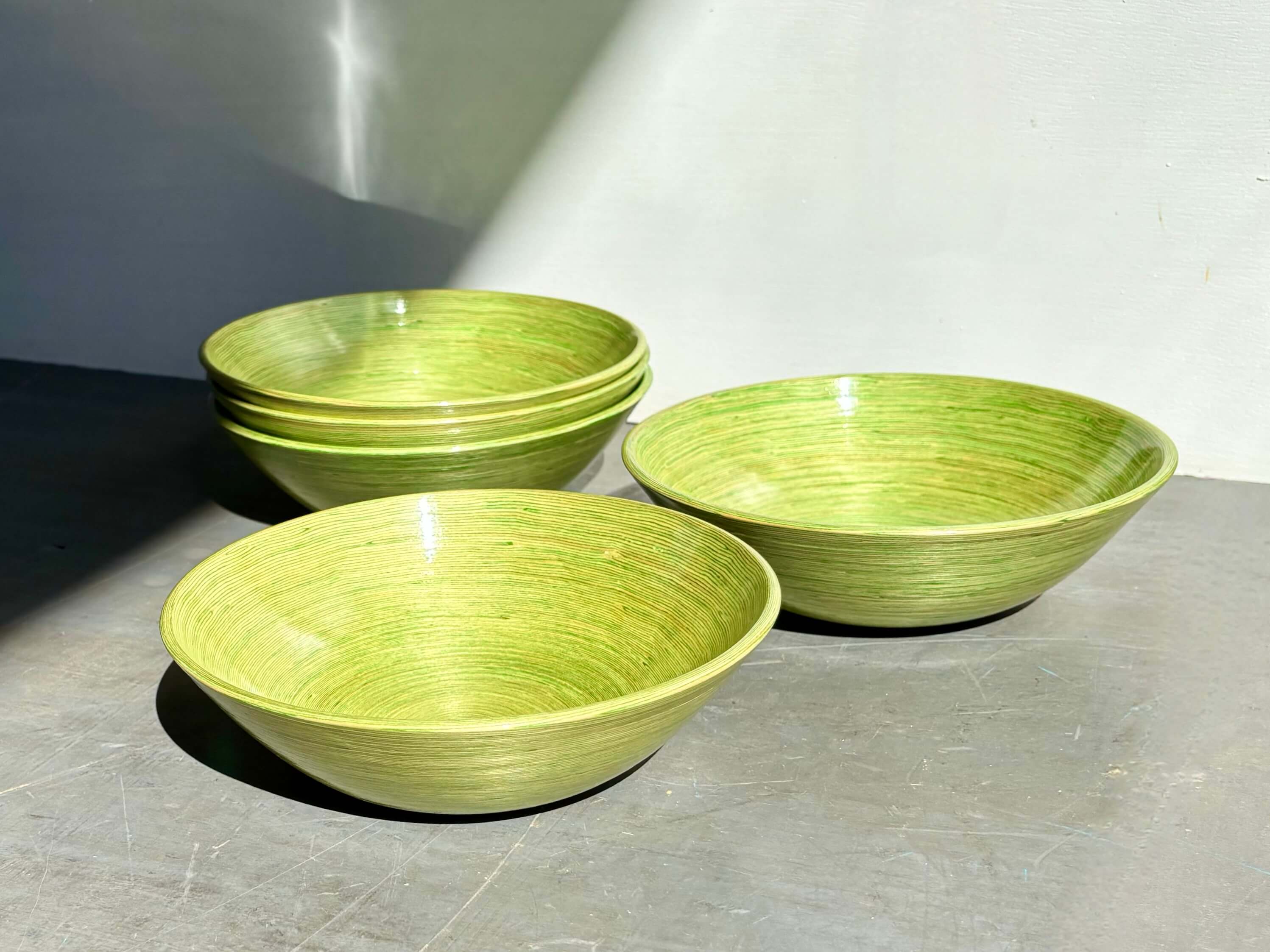 No.12546「日本の工芸品 ボウル：千巻/せんまき」直径15.5cm（在庫5点）